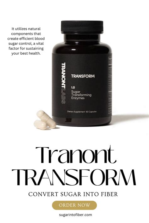 About Tranont Transform in 2023 | Blood glucose control solution, How to increase energy, Enzymes