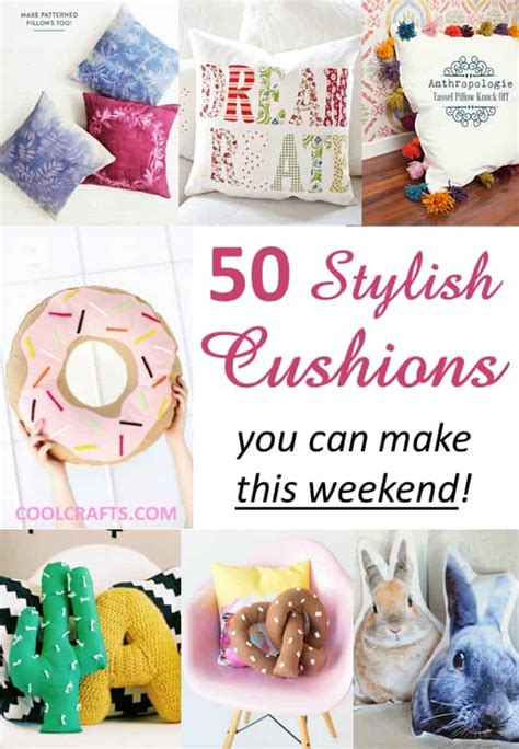 50 Stylish DIY Pillow Craft Ideas You Can Make This Weekend