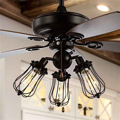 Lucas Industrial Rustic Ceiling Fans at Lowes.com