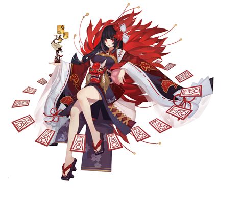 Higanbana - Shikigami - Onmyoji | Anime character design, Character art, Anime