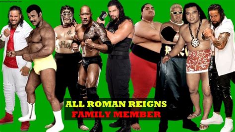 Anoa I Wrestling Family Gallery | Roman reings, Roman reigns family, Roman reigns wwe champion