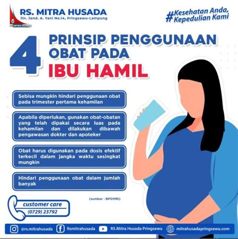 4 Prinsip penggunaan obat pada Ibu hamil - RS Mitra Husada Pringsewu