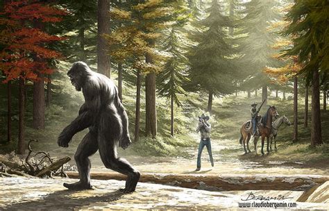 The Art of Claudio Bergamin - Sasquatch Chronicles