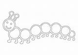 Inchworm Coloring Pages sketch template