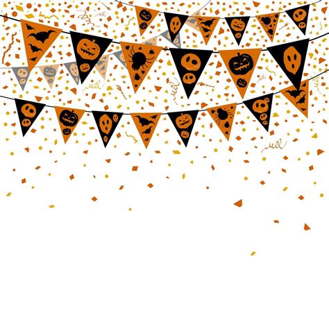 Halloween flag background design vector illustration 2011711 Vector Art ...