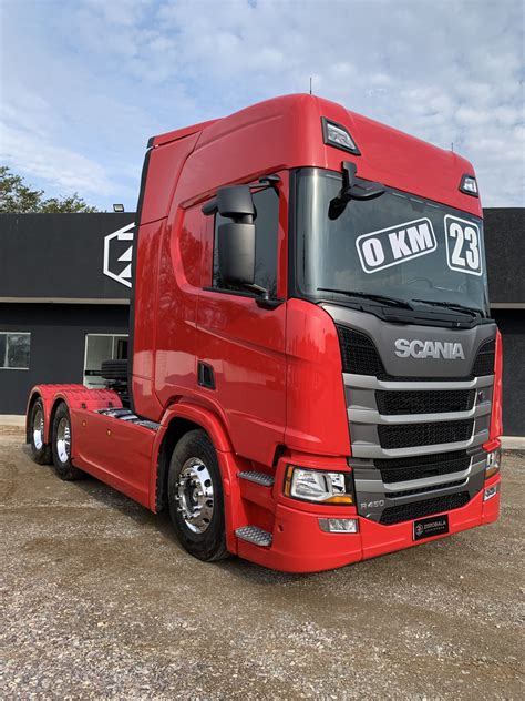 SCANIA R450 6X2 2023 – Zero Bala Caminhões