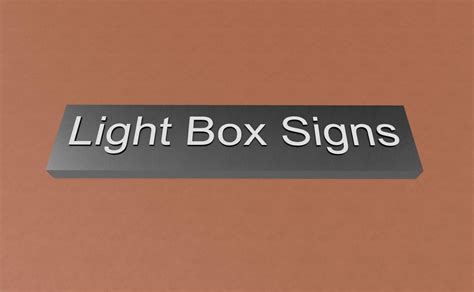 Light Box Signs | BusinessSign.Com