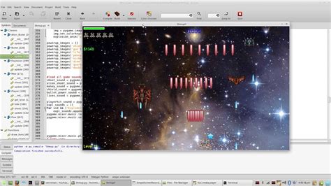 A little top down space shooter Shmup I am working on in Python using Pygame. Part 3 - YouTube