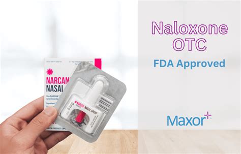 Naloxone Nasal Spray OTC Approval and Opioid Management - Maxor