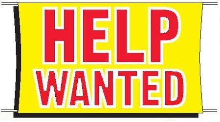 3' x 5' Help Wanted Banner | JB Forms