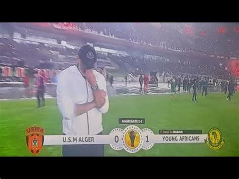 FT: USM ALGER 0-1 YANGA SC Extended Highlights - YouTube