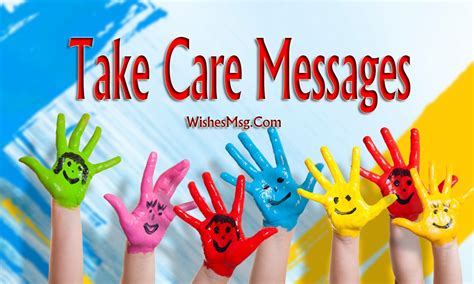 Take Care Messages and Caring Wishes - WishesMsg