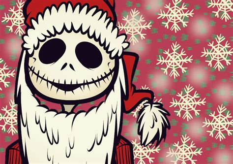 Jack Skellington At Christmas Wallpaper by leewonka on DeviantArt