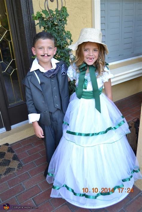 Gone with the Wind Scarlett and Rhett Costume | No-Sew DIY Costumes ...