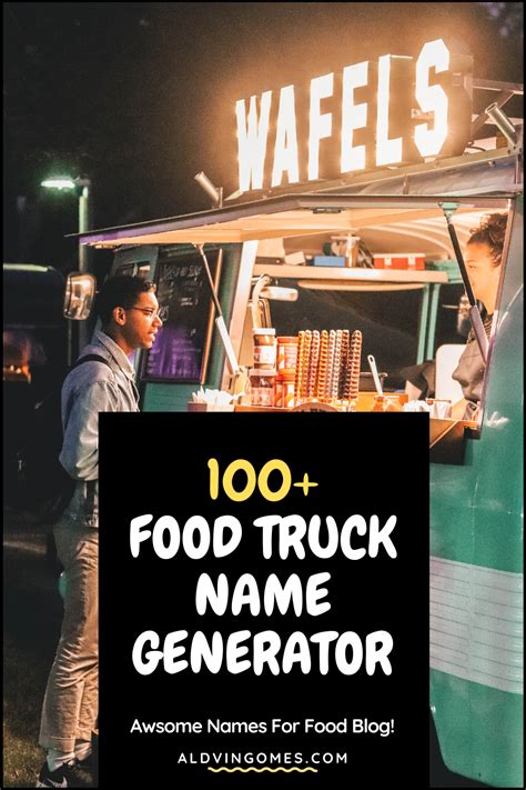 Food Blog Name Generator: 50+ New Ideas For A Food Blog | Food blog names, Truck names, Food truck