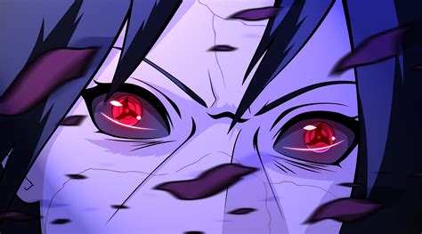 Itachi Eye Bleeding Wallpaper