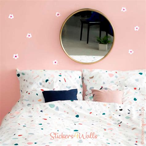 Cherry Blossom Fabric Wall Stickers - Reusable – Stickers4Walls