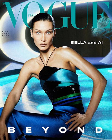 Bella Hadid Covers Vogue Italia May 2023 Issue