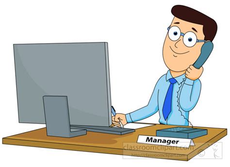 Manager Clipart | Free download on ClipArtMag