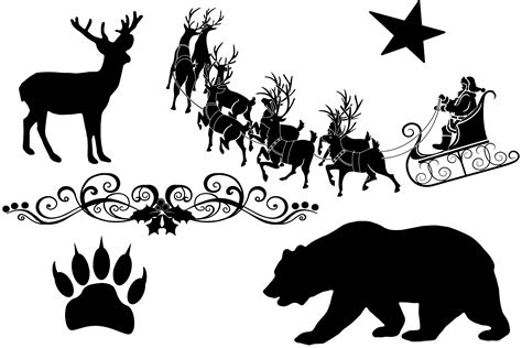 104+ Silhouette Christmas Svg Free - Download Free SVG Cut Files and ...