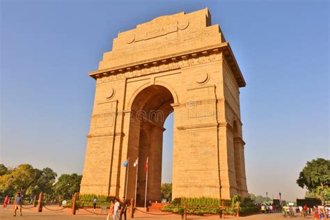 India Gate, One of the Landmarks in New Delhi, India. it is Originally ...