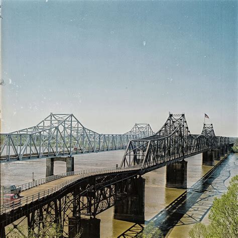 Mississippi River Bridges Photograph by Eric Overton - Fine Art America