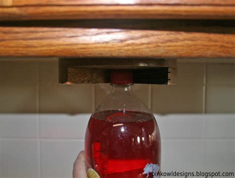 Pink Owl Crafts: Under the Cabinet Jar Opener