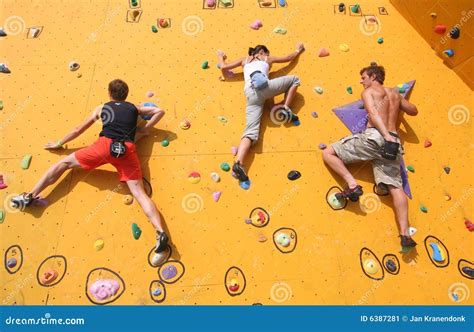 Three Climbers editorial photo. Image of crash, climbing - 6387281