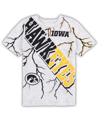 Outerstuff Preschool Boys and Girls Heathered Gray Iowa Hawkeyes ...