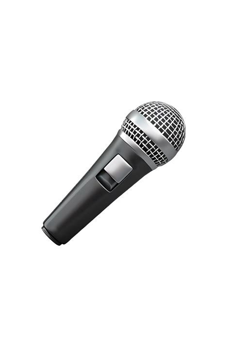 🎤 Microphone Emoji | Microphone emoji, Microphone icon, Emoji