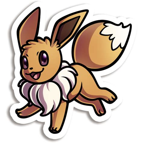 Eevee Vinyl Sticker · PRINCEOFSPIRITS · Online Store Powered by Storenvy