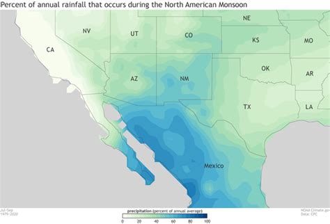 The North American Monsoon | NOAA Climate.gov