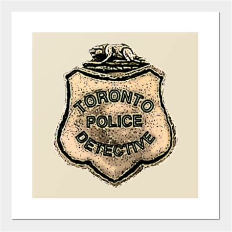 Toronto Police Badge - Murdoch - Posters and Art Prints | TeePublic