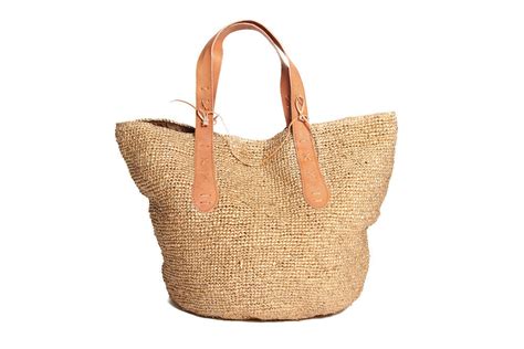 Bondi Raffia Beach Bag in Gold – technicatest