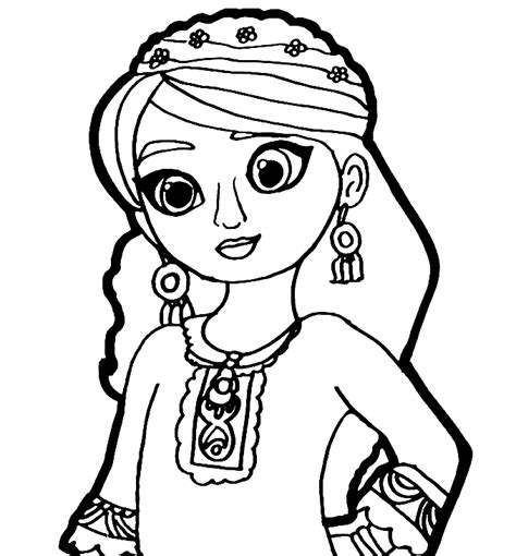 24 Mira, Royal Detective Coloring Pages - ColoringPagesOnly.com