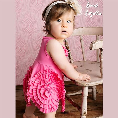 Lemon Loves Layette Pink Baby Dress - Marigold