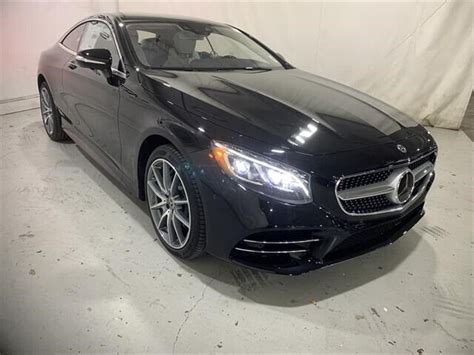 2021 Mercedes-benz S-class S 560 2d Coupe 4.0l V8 Obsidian Black ...