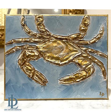 Crab Painting - Etsy