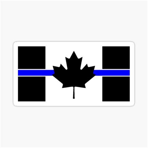 "Canadian Police Flag" Sticker for Sale by MilitaryCandA | Redbubble