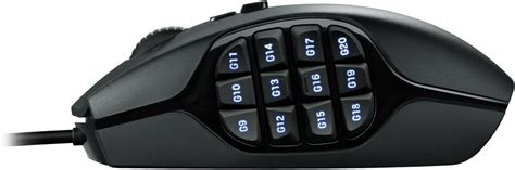 Logitech G600 MMO Gaming Mouse - 20 Buttons & LIGHTSYNC RGB