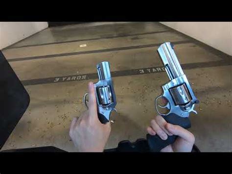 Ruger SP101 vs Ruger GP100 Double-Action Revolvers (.357 Magnum / .38 SPL) - YouTube