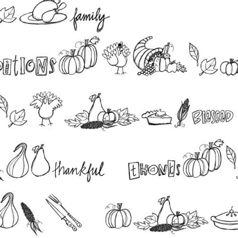 DB Thanksgiving Doodles - DB