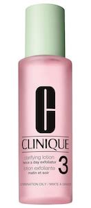 Clinique Clarifying Lotion 3 ingredients (Explained)