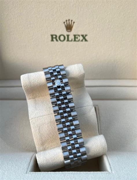 ROLEX DATEJUST WIMBLEDON 36MM STEEL - Watchstock UK - Pre owned Rolex ...