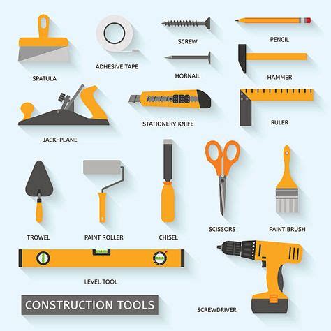 construction tools and equipment - ค้นหาด้วย Google | Ferramentas e ...