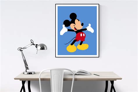 Mickey Mouse Minimalist Poster