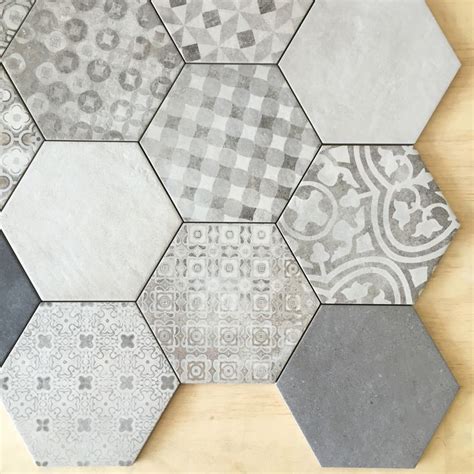 13 best Hexagon || Tiles images on Pinterest | Hexagon tiles, Bathroom ...