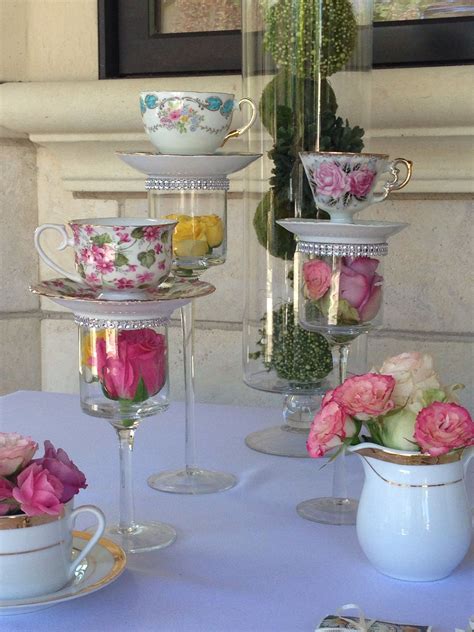 Pin by Maria Guadalupe Coronado on Party ideas | Tea party table, Tea party bridal shower, Tea ...