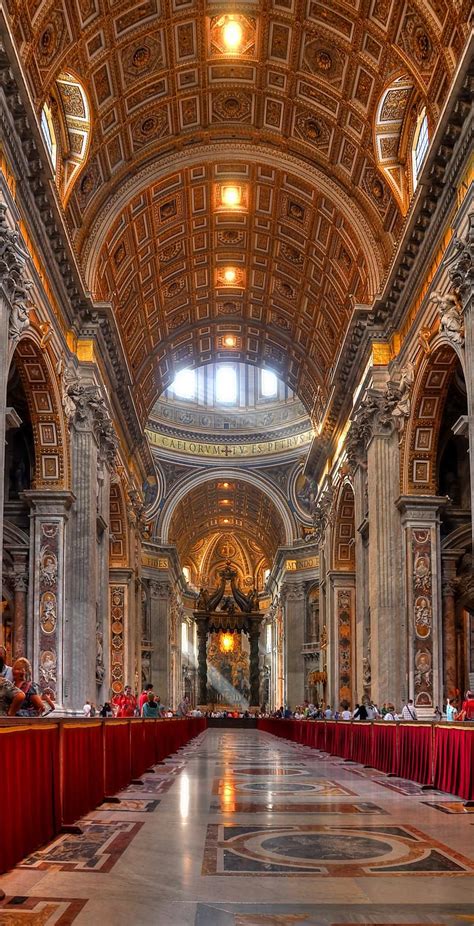 St. Peter's Cathedral - Rome (HDR) | Cathedral, Places to travel, Places