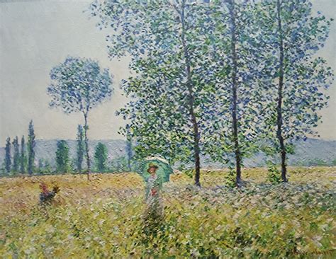 Claude Monet, Peupliers au soleil | Claude monet, Idee farbe, Impressionistische gemälde